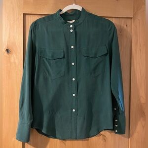 J. Crew 100% silk blouse